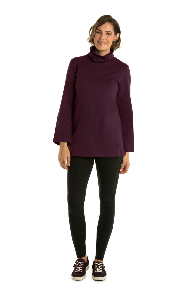 Turtle Neck Jumper : bamboo and organic cotton :