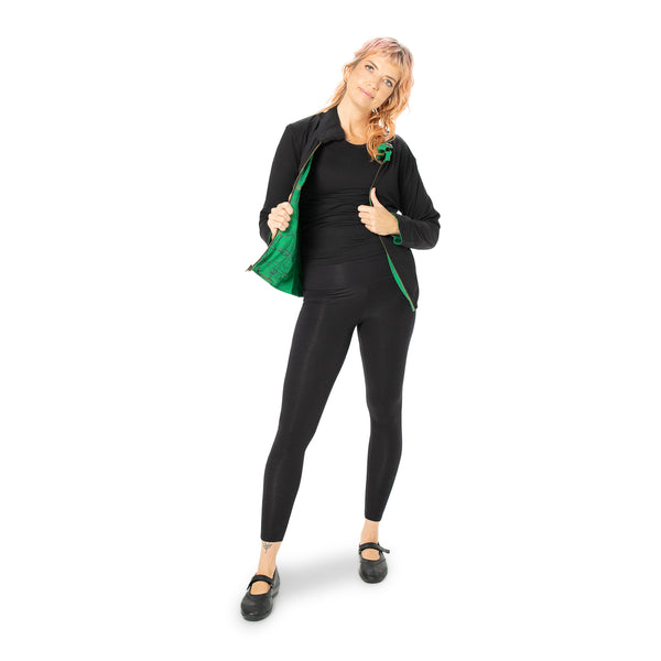 Bamboo leggings - plain black