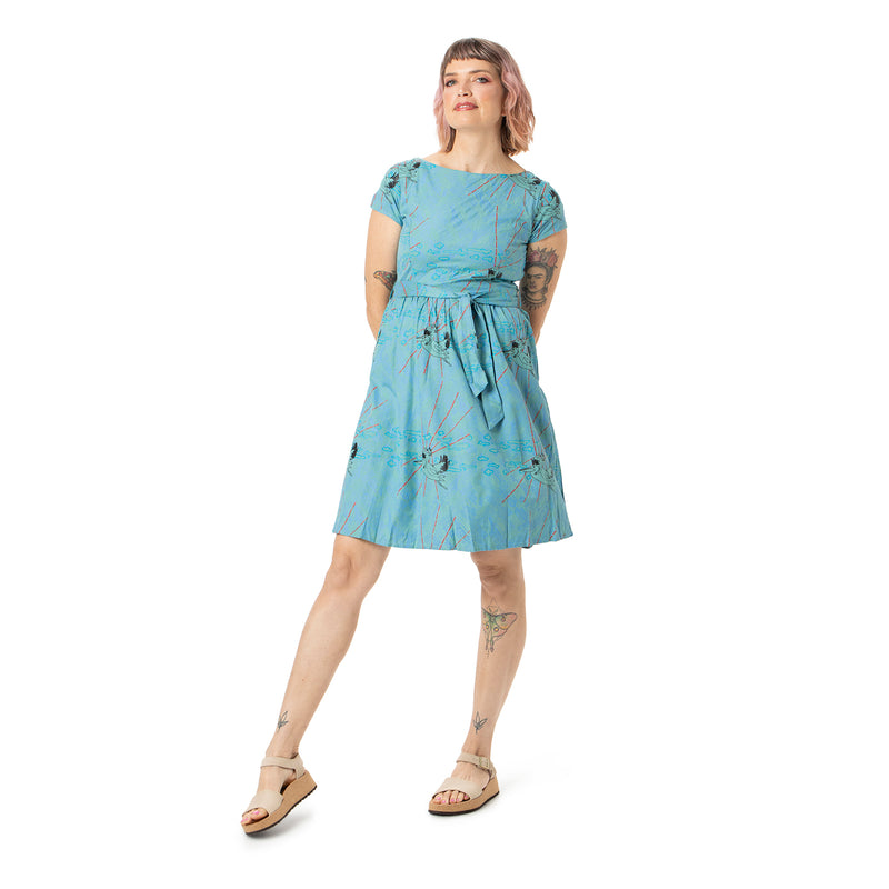 Printed Audrey Dress