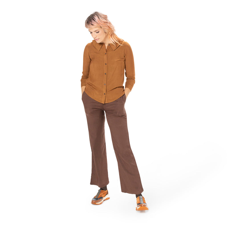 Bootleg Pant - Woven bamboo