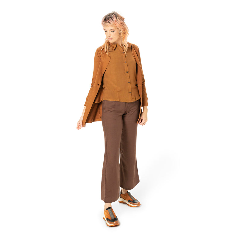 Bootleg Pant - Woven bamboo