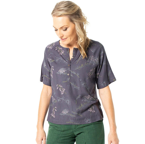 Woven Bamboo Box Top -printed