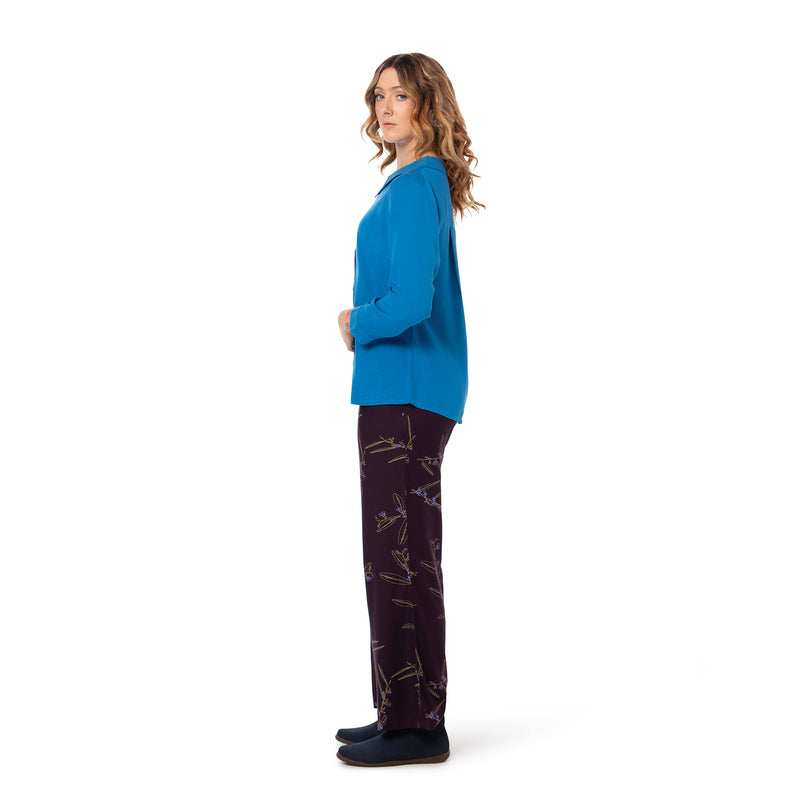 Woven Bamboo Womens Shirt - Long Sleeve