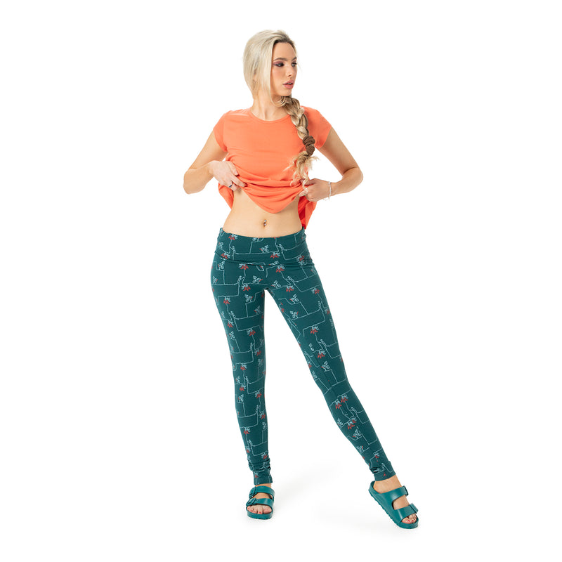 Bamboo leggings - Printed