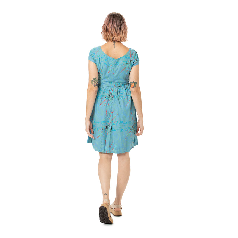 Printed Audrey Dress