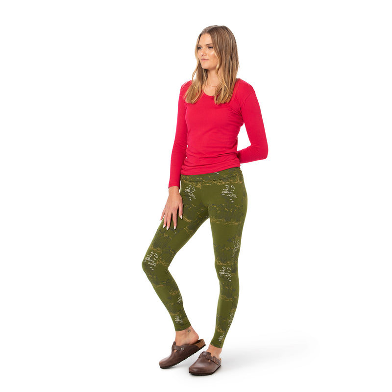 Bamboo leggings - Printed