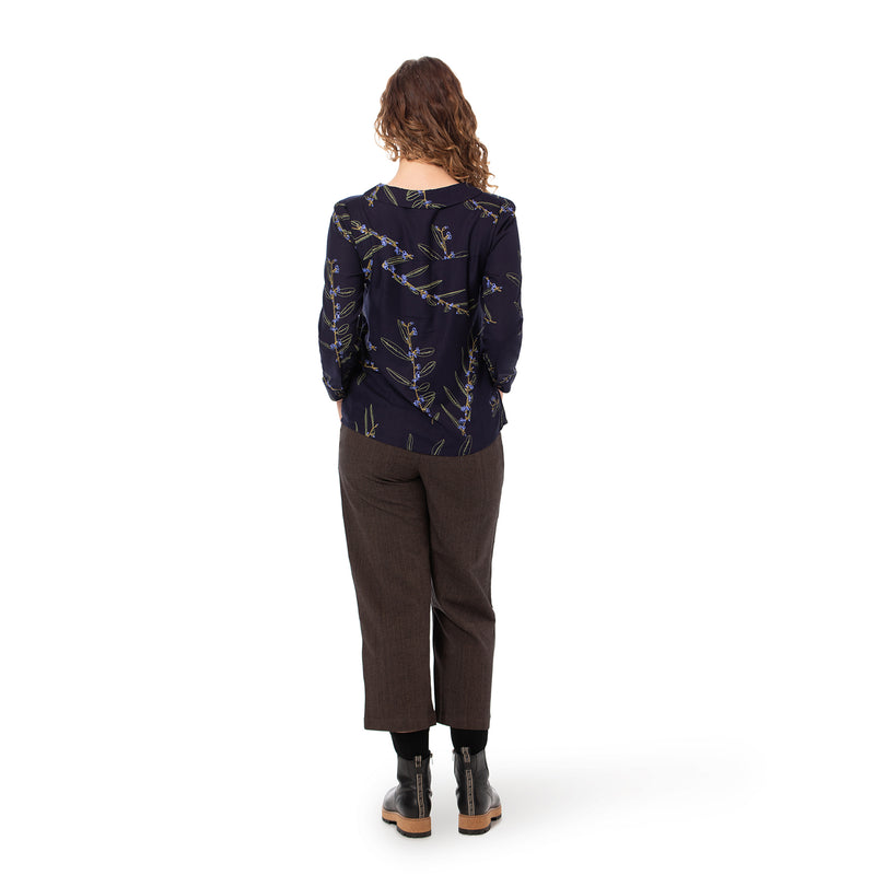 Woven Bamboo Womens Shirt - Long Sleeve