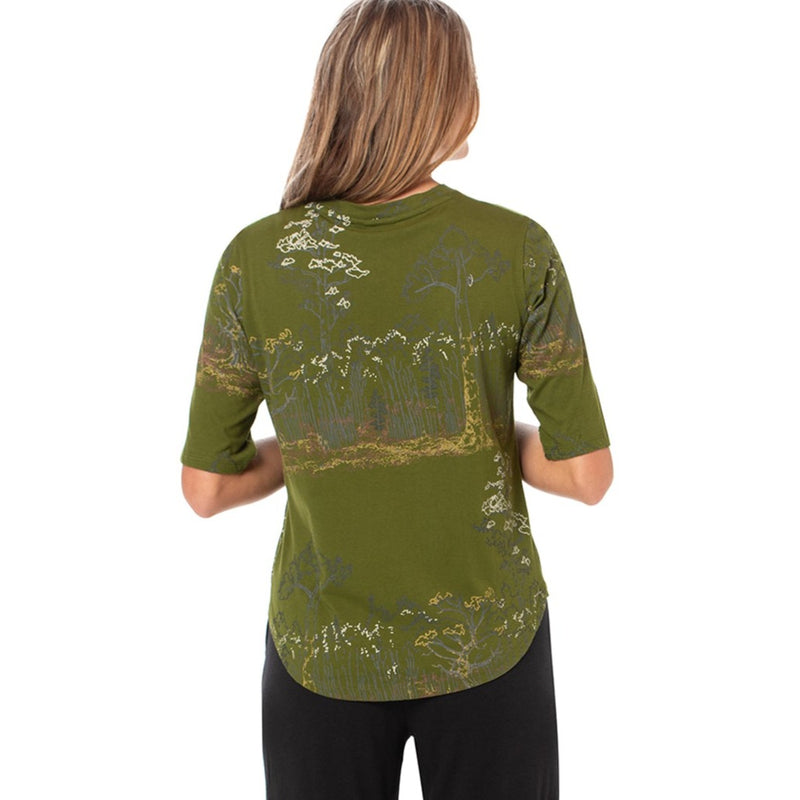 Printed Longer Sleeved Tee