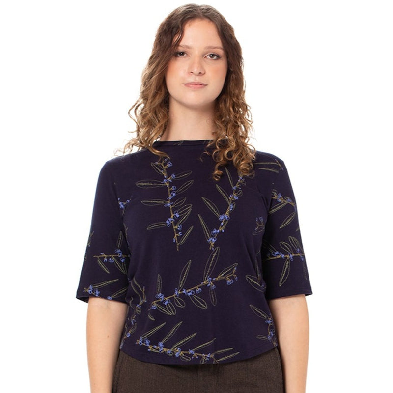 Printed Longer Sleeved Tee