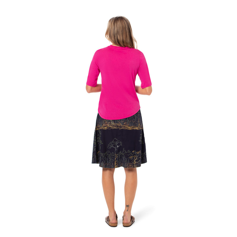 A Line skirt - Knee length