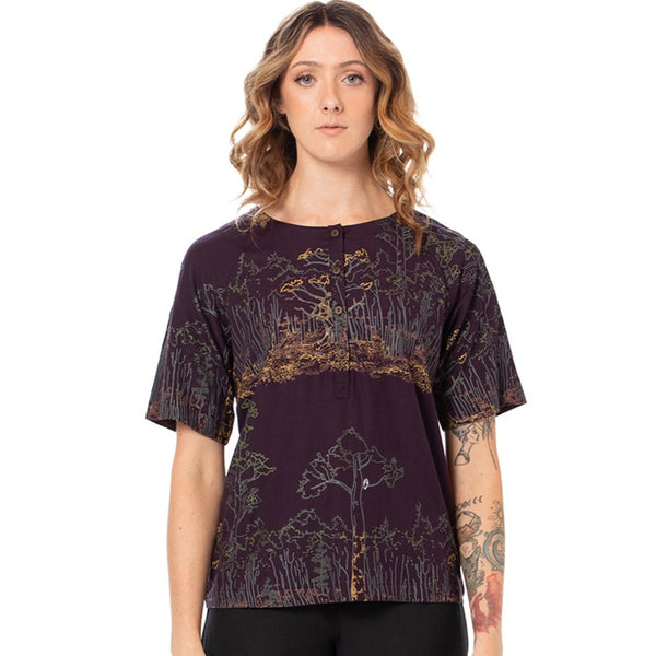 Woven Bamboo Box Top -printed