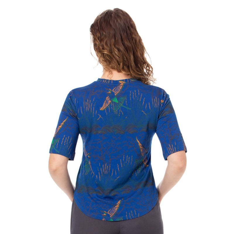 Printed Longer Sleeved Tee