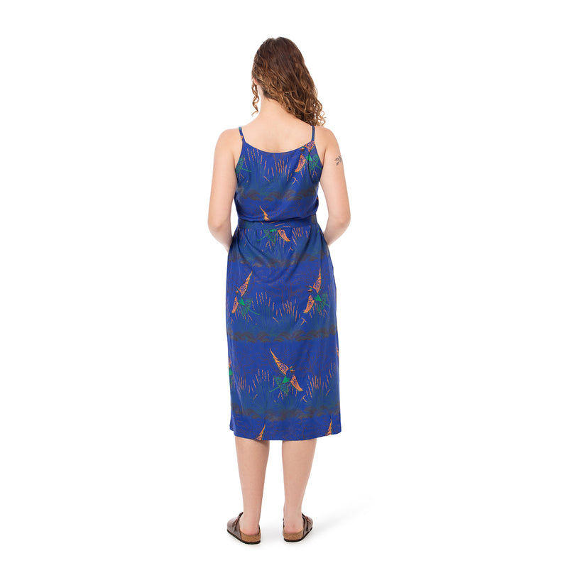 V-neck shoe string dress