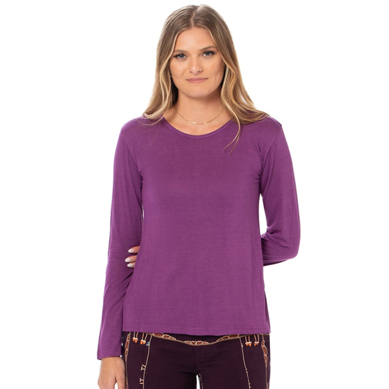Long Sleeved Swing Top - bamboo and organic cotton