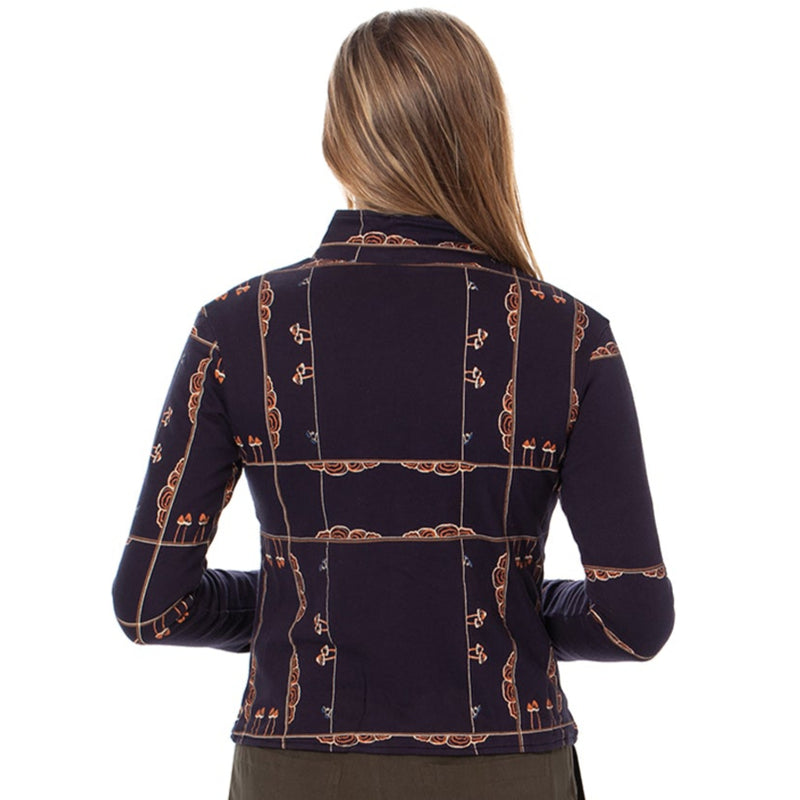 Reversible Bamboo Fleece Jacket - Shorter