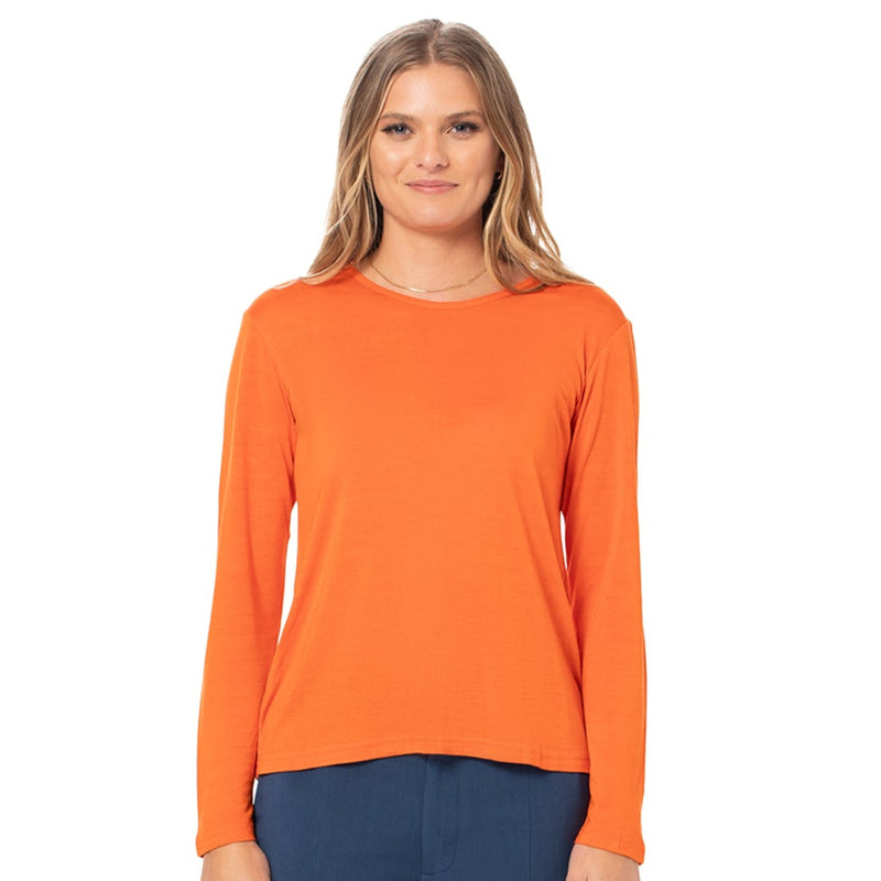 Long Sleeved Swing Top - bamboo and organic cotton