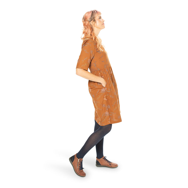 Panelled Dress - bamboo and organic cotton