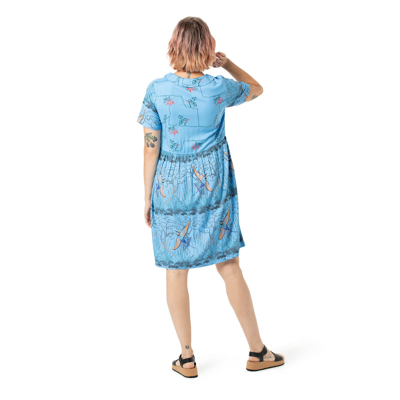 Tailored Collared Dress - bamboo and organic cotton