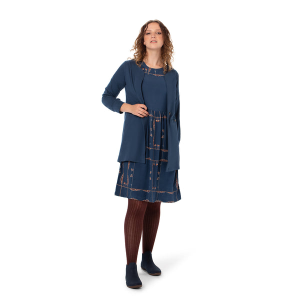 Panelled Dress - bamboo and organic cotton