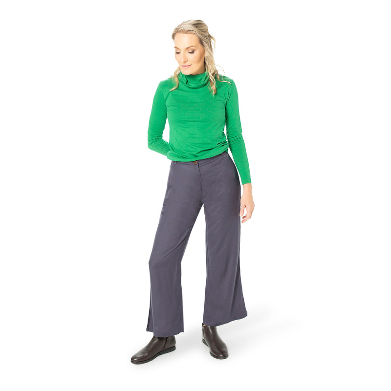Bootleg Pant - Woven bamboo