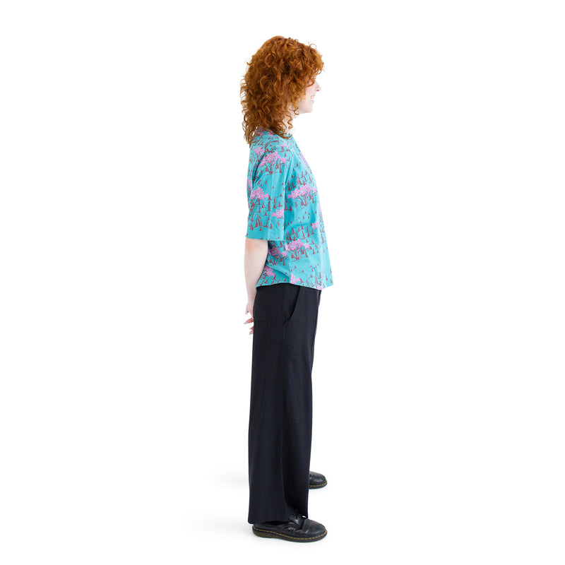 Printed Longer Sleeved Tee