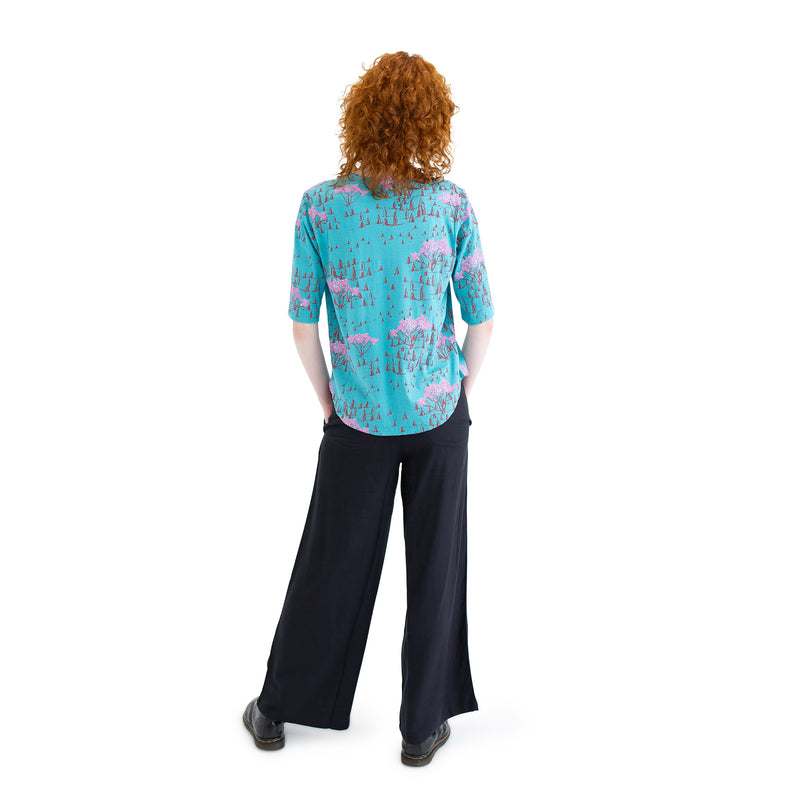 Printed Longer Sleeved Tee