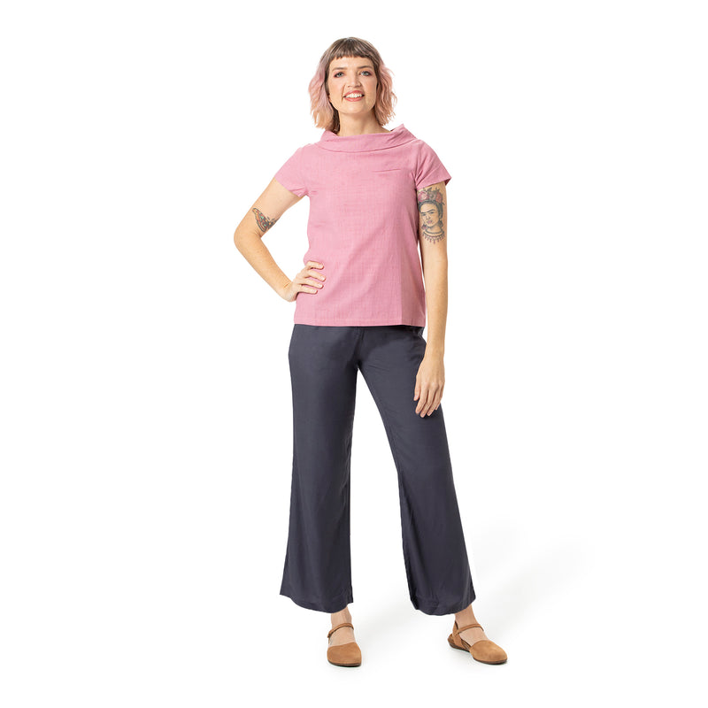 Bootleg Pant - Woven bamboo