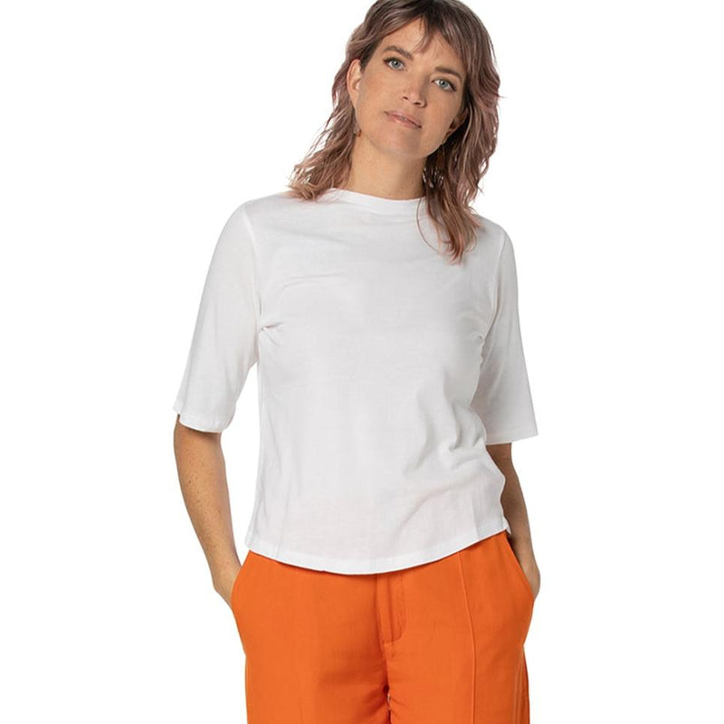 Longer Sleeved Tee - Plain - bamboo