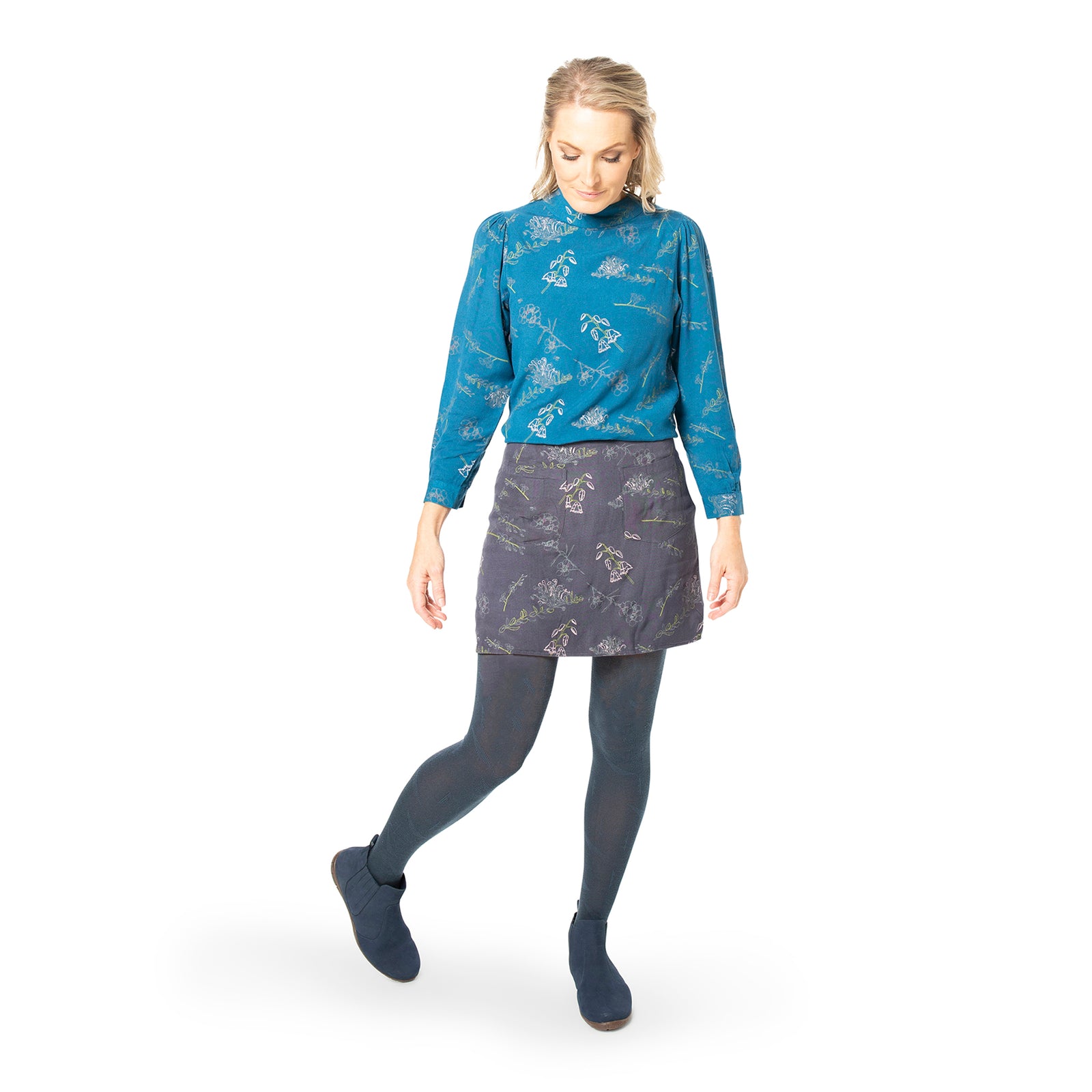 A Line skirt - Reversible - Sinerji Organics 