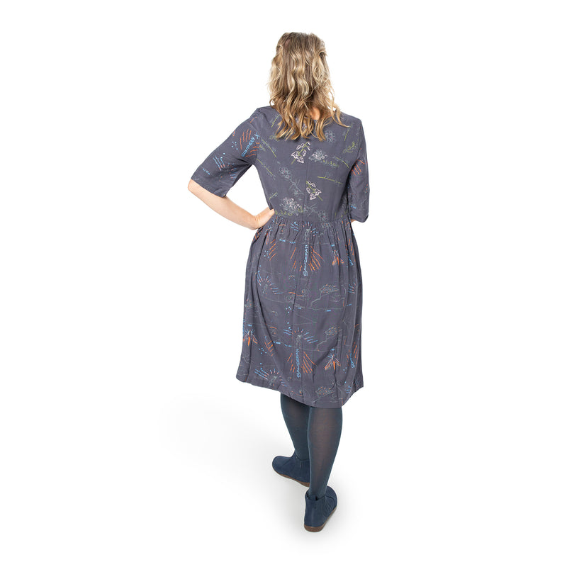 Panelled Dress - bamboo and organic cotton
