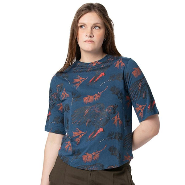 Printed Longer Sleeved Tee