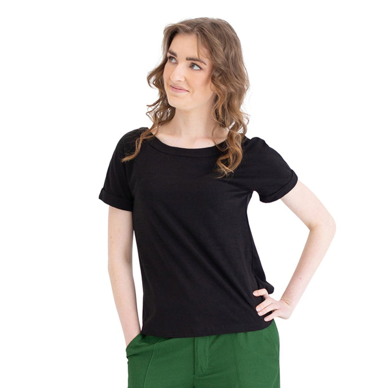 Boatneck Tee - Plain