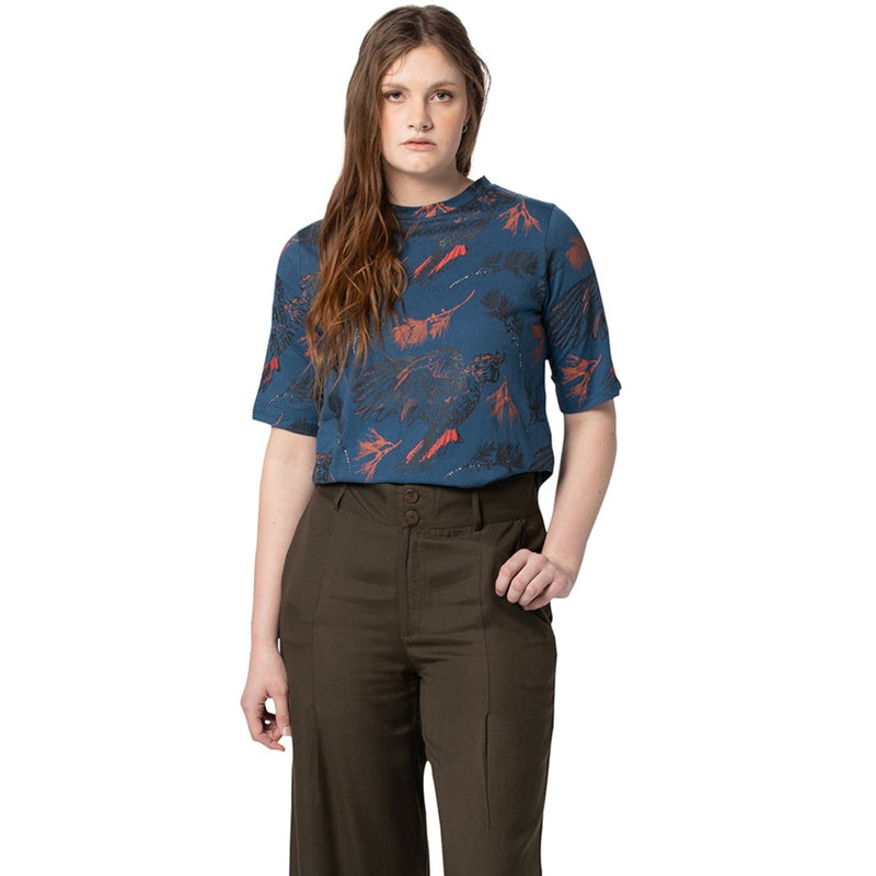 Printed Longer Sleeved Tee