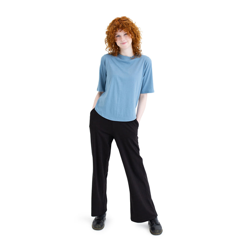 Longer Sleeved Tee - Plain - bamboo