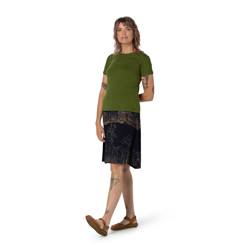 Boatneck Tee - Plain