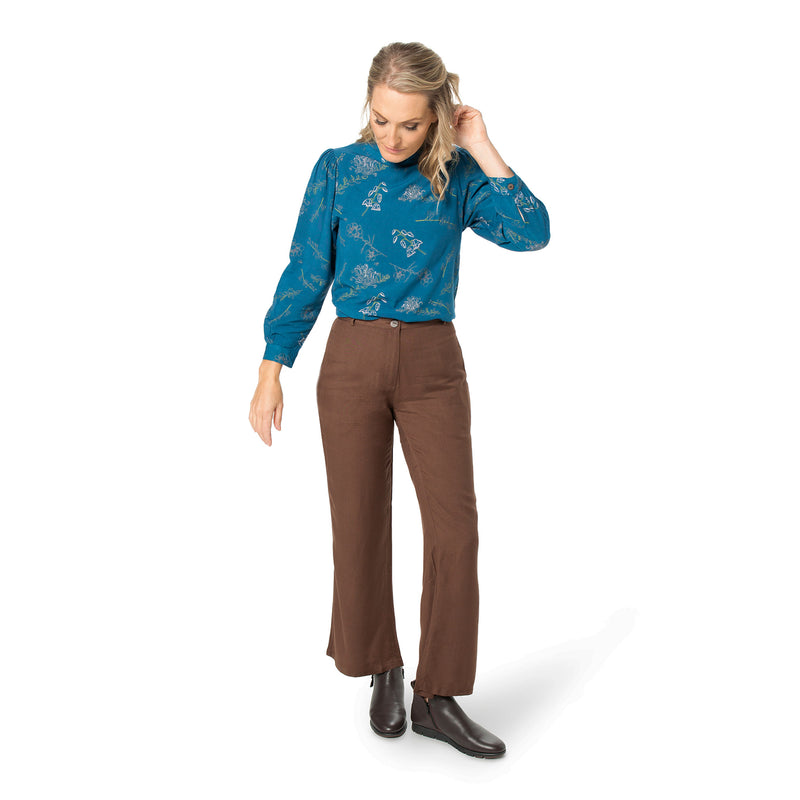 Bootleg Pant - Woven bamboo