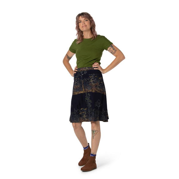A Line skirt - Knee length