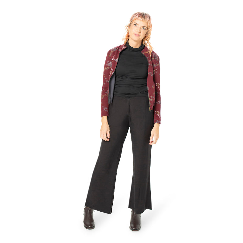 Bootleg Pant - Woven bamboo