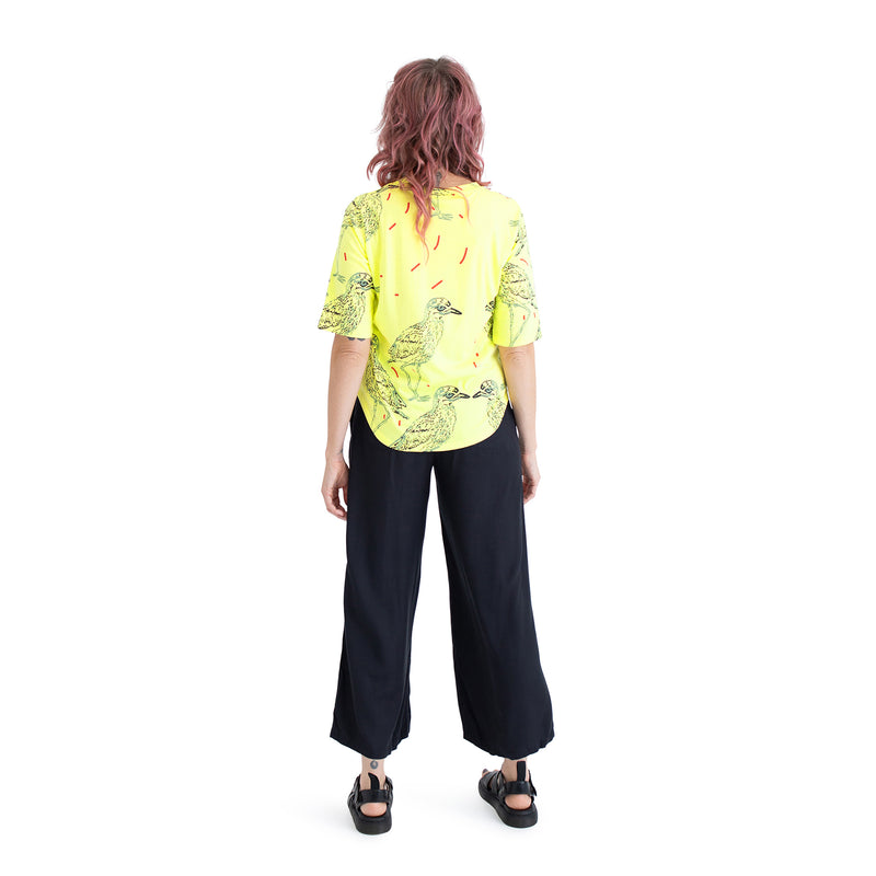Printed Longer Sleeved Tee