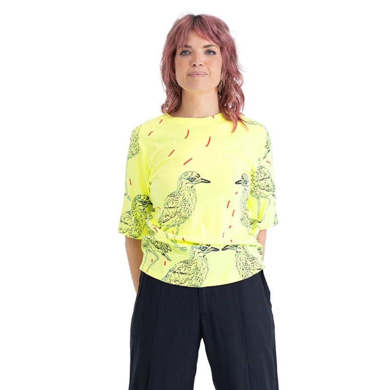 Printed Longer Sleeved Tee