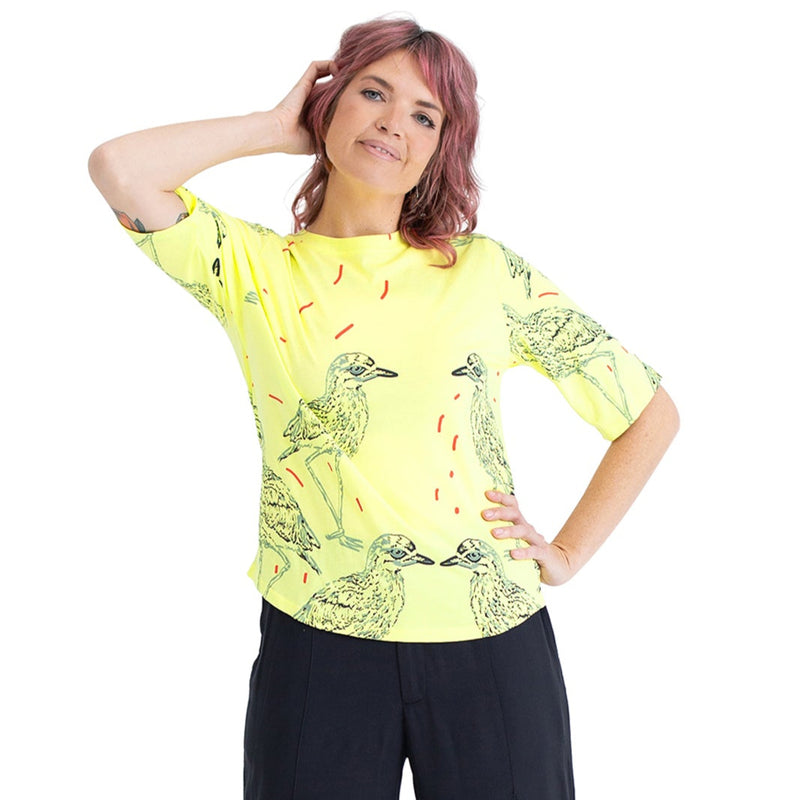Printed Longer Sleeved Tee