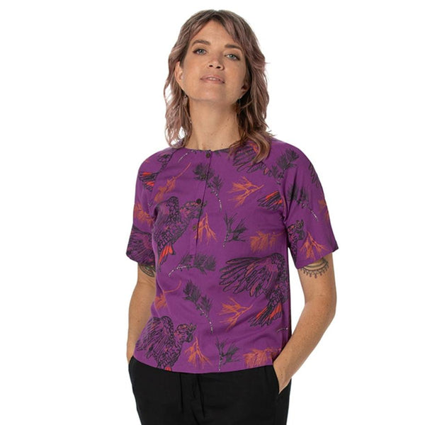 Woven Bamboo Box Top -printed