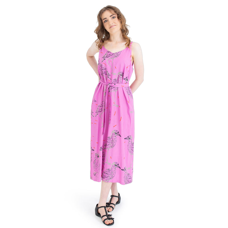 V-neck shoe string dress