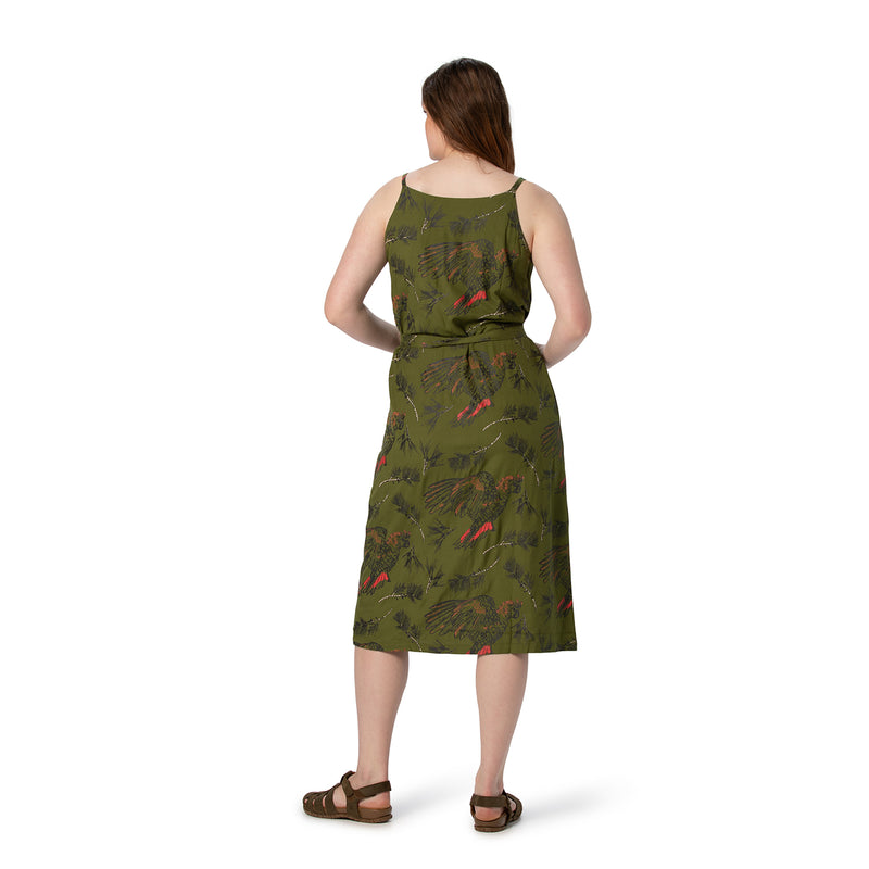 V-neck shoe string dress