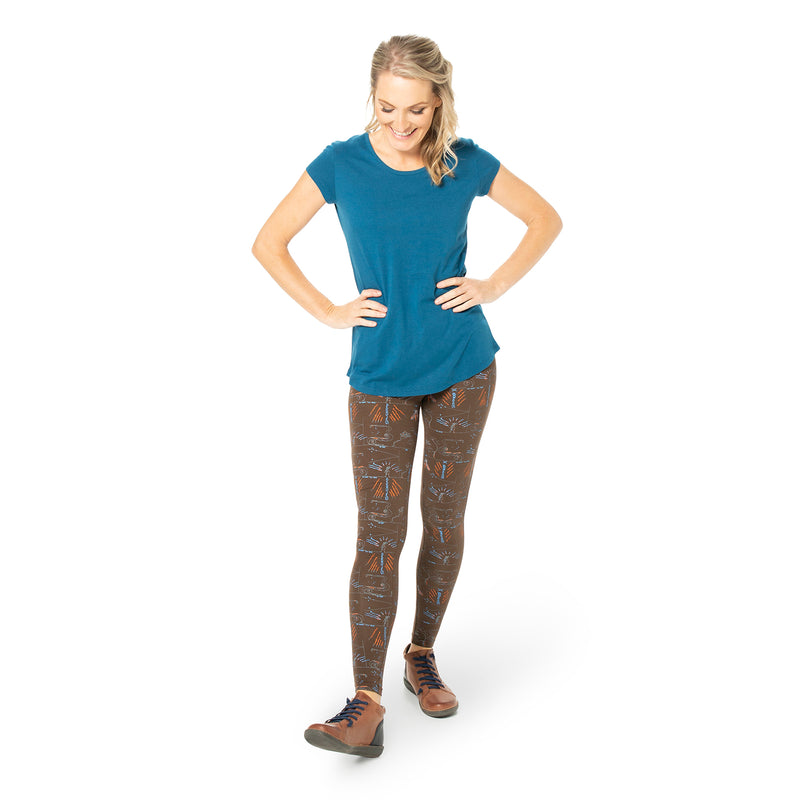 Bamboo leggings - Sinerji Organics