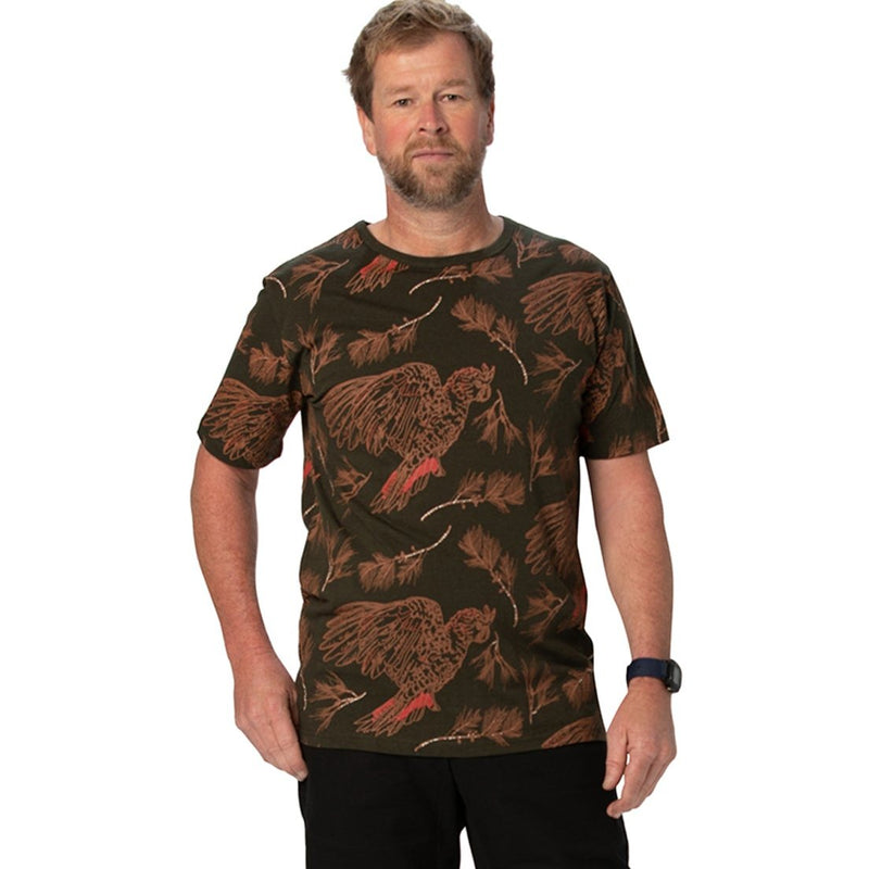 Mens Short Sleeved Bamboo t-shirt - Printed