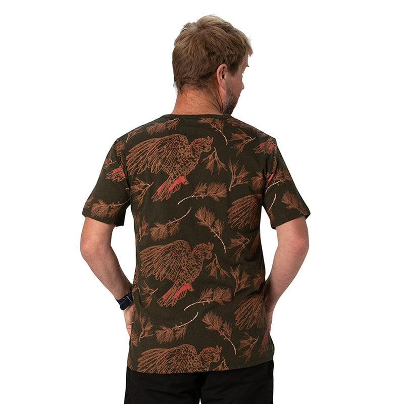 Mens Short Sleeved Bamboo t-shirt - Printed