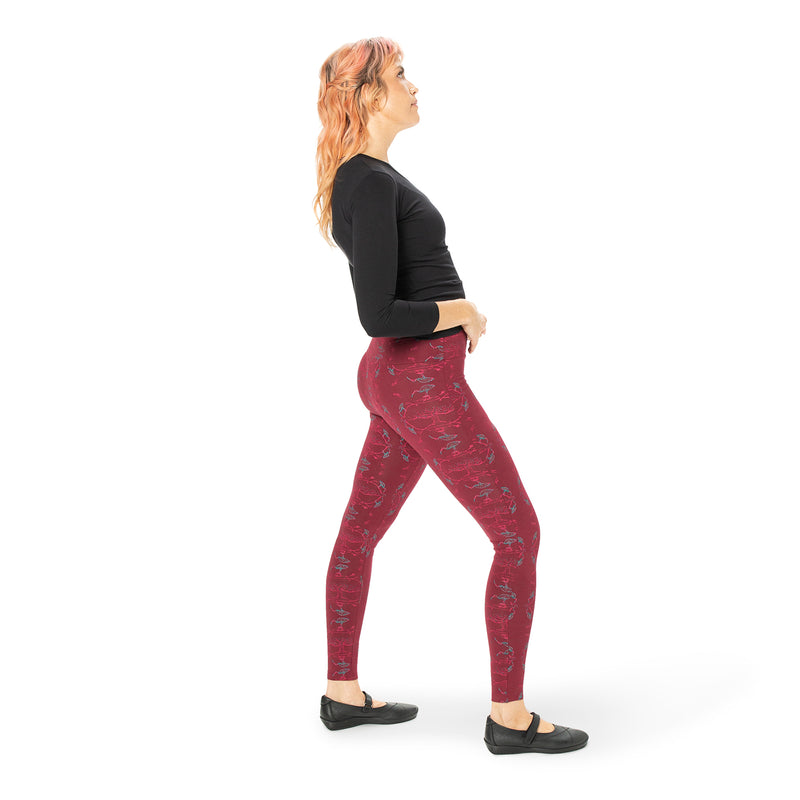 Bamboo cropped leggings online