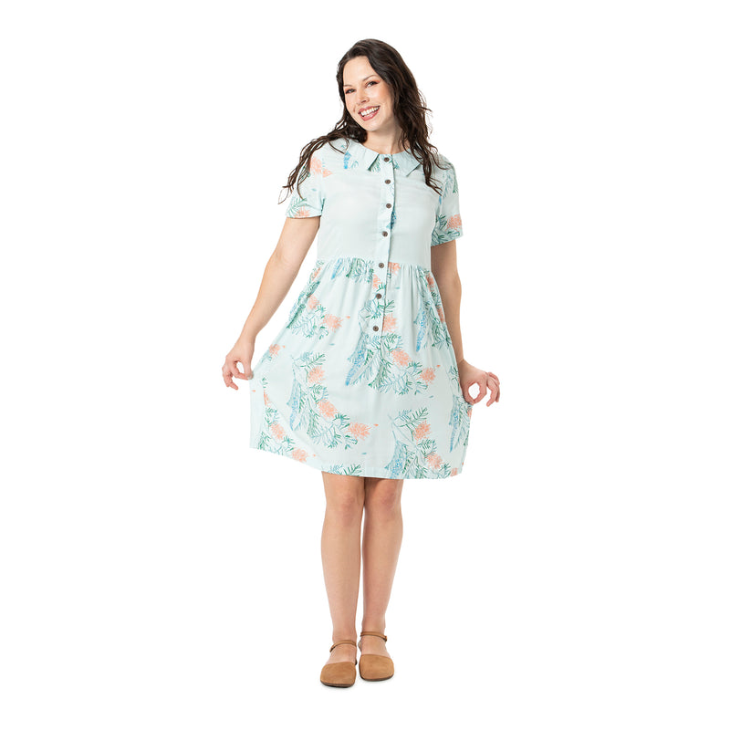 Tailored Collared Dress - bamboo and organic cotton
