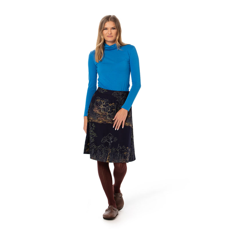 A Line skirt - Knee length